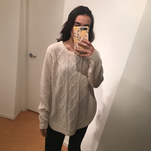Knit sweater
